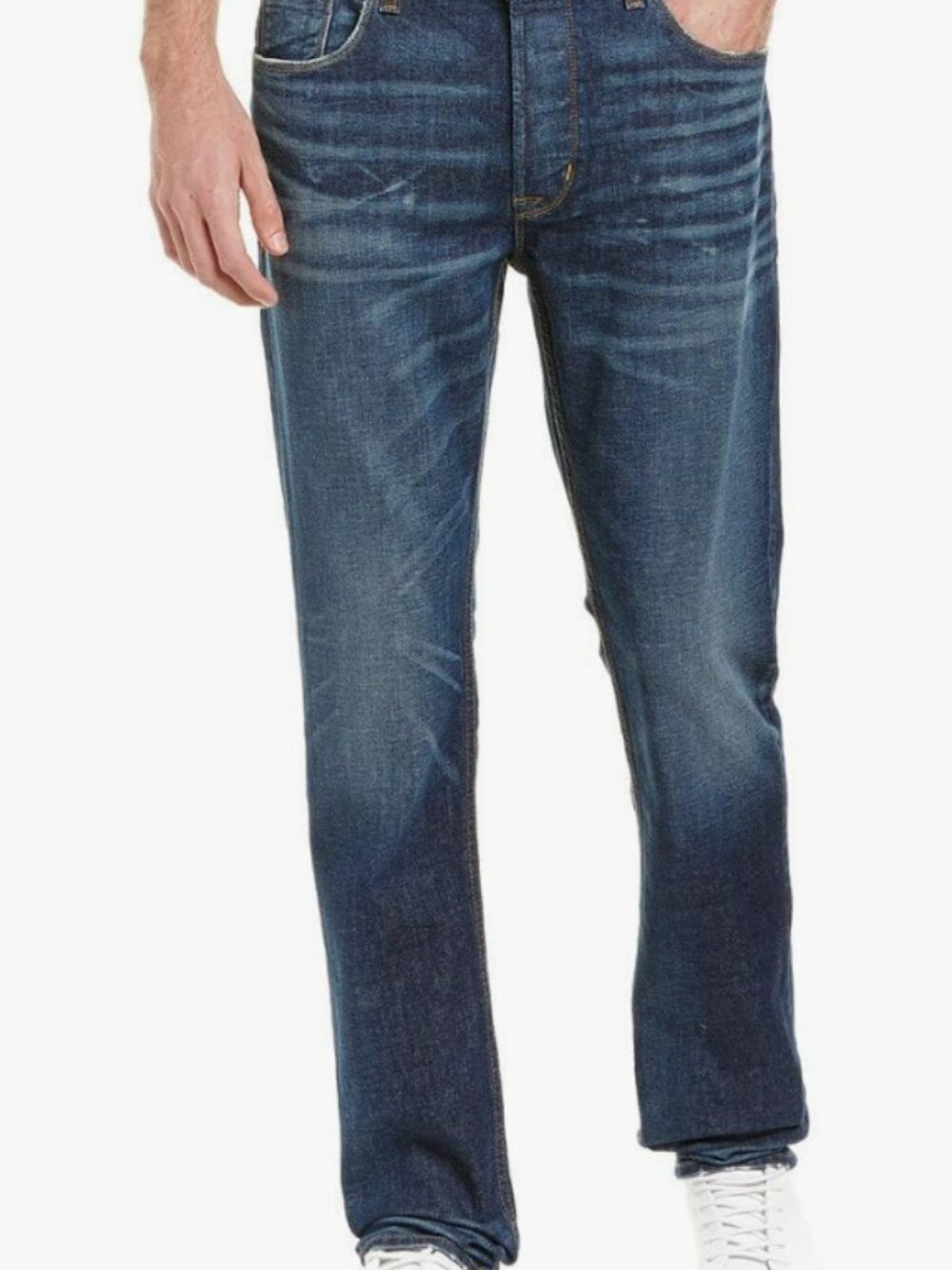Men's Hudson Sartor Slouchy Skinny Jeans Dark Wash Size 31
